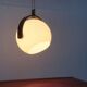 Mid-Century Swiss Space Age Plastic & Plywood Pendant Lamp from Temde, 1960s