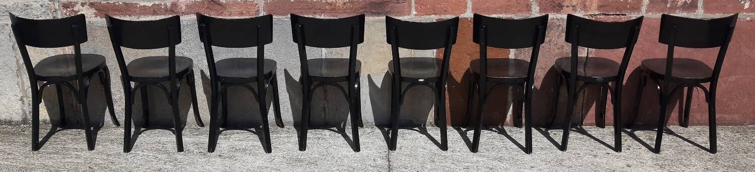 Baumann bistro chairs (Set of 8)