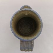 Large Stoneware Ceramic Pitcher Signed Drillon 50's