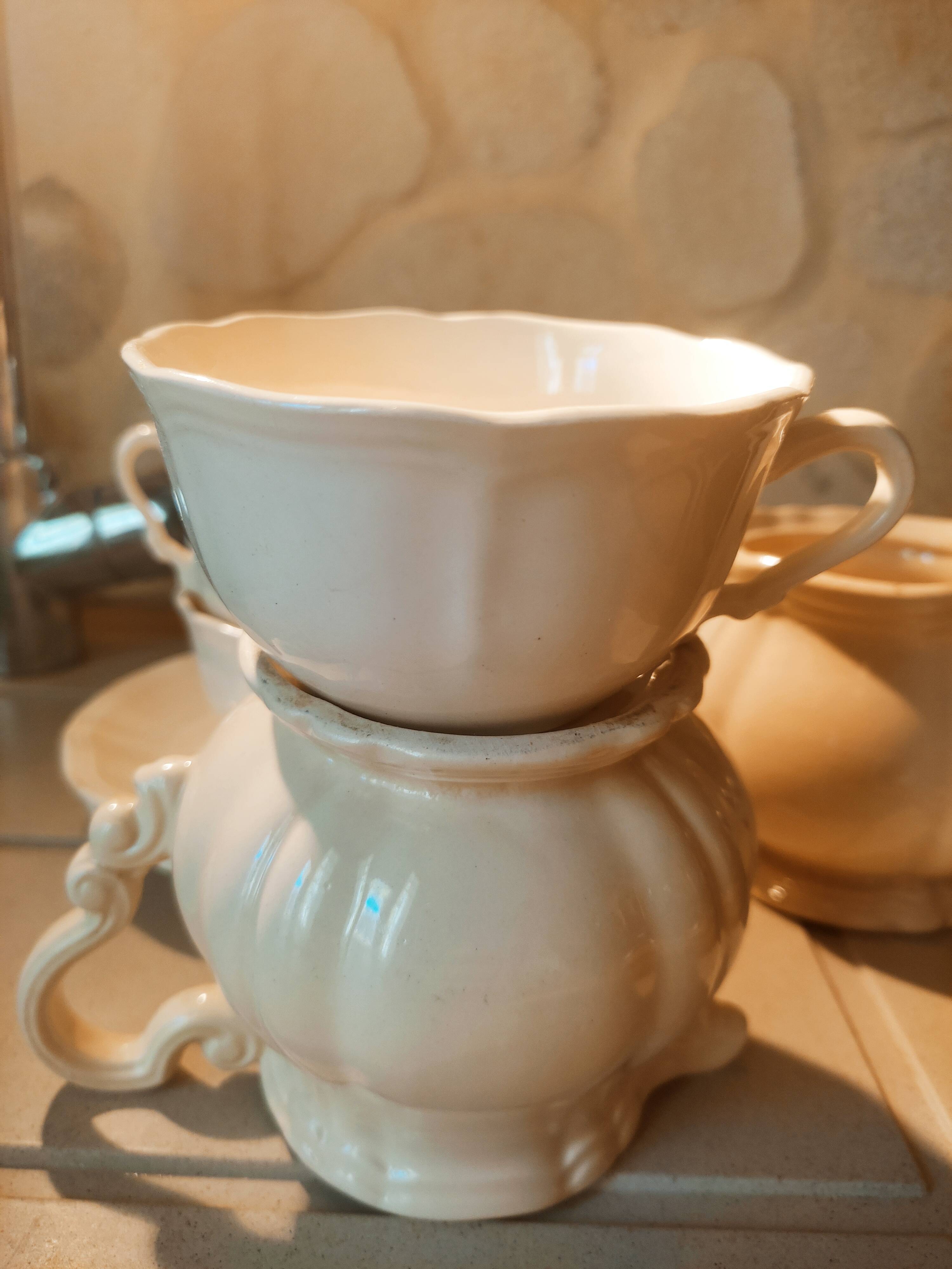 Tea set Sarreguemines