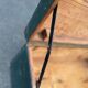 Painted wooden trunk L83 X H37 X P56