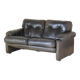 Coronado Brown Leather Sofa, Afra & Tobia Scarpa for B&B Italia