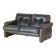 Coronado Brown Leather Sofa, Afra & Tobia Scarpa for B&B Italia