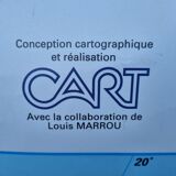 Map of Africa, Nathan 1980