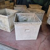 Set of fibreglass planters