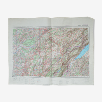 Map n ° 42, Besançon, army Edition