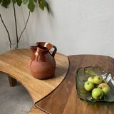 Glazed earthenware jug
