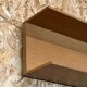 60s 70s wall shelf shelf oak Oak Walter Wirz for Wilhelm Renz Design