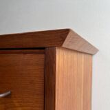 Vintage chest of drawers with splayed legs