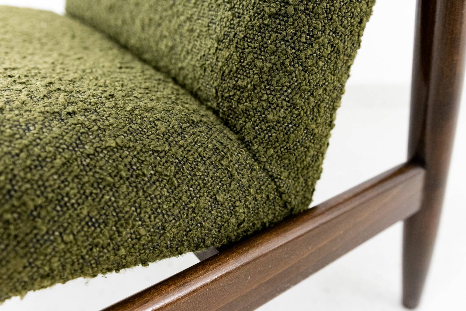Vintage armchair GFM-64 by Edmund Homa, GFM, Poland, 1960s