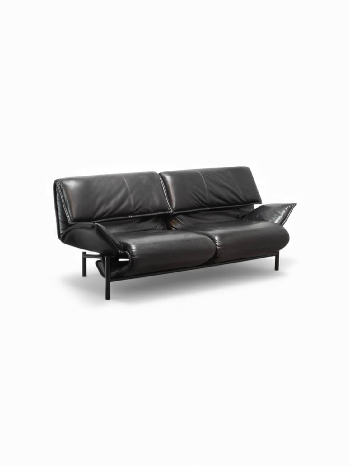 Canapé Veranda Trois Pièces par Vico Magistretti pour Cassina, années 1980