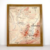 Map of geography - North and is