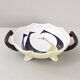 Vintage Saint-Clément flat bowl 1950