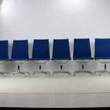 Set of seven office chairs by Charles Eames for Herman Miller Usa design