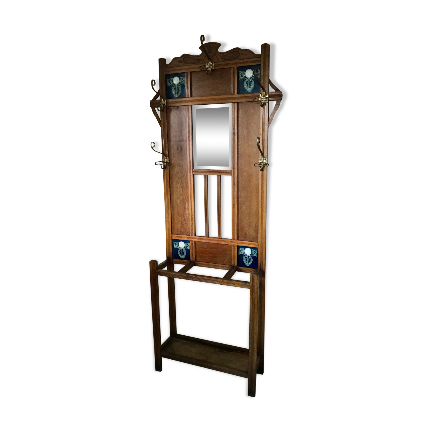 Clothing umbrella holder circa 1900