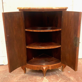 Curved neckline Louis XV style rosewood inlaid XX century