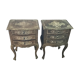 Pair of florentine bedsides