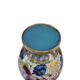 Vintage Cloisonné Vase Pastel, 1950s