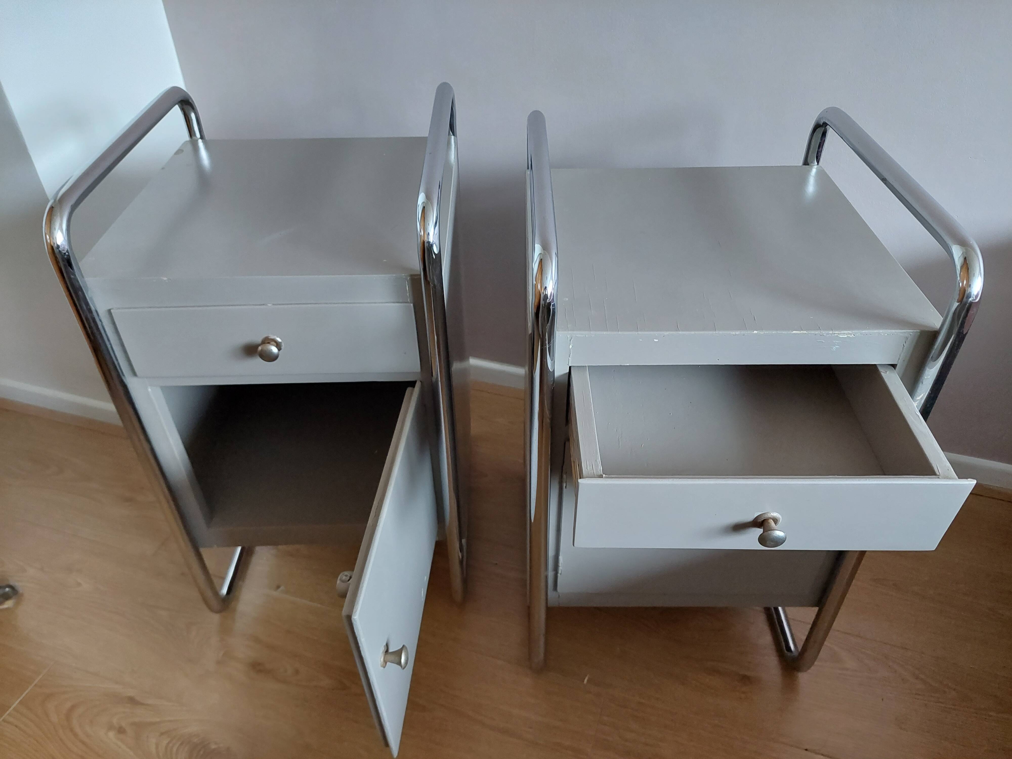 Thonet M2 bedside tables