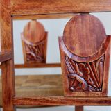 Paire de Fauteuils coloniaux, 1950