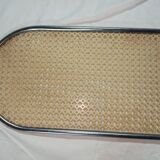 Yellow perforated iron plate top