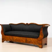 Exceptional 19th Century Biedermeier Walnut Sofa, circa 1850