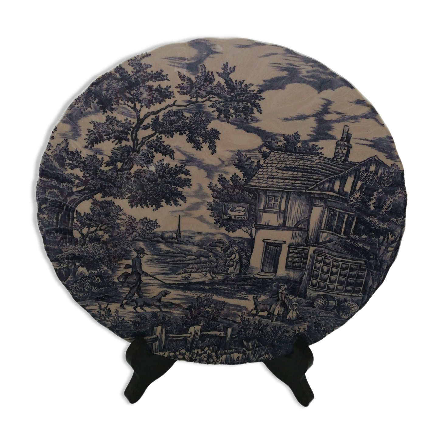 Old plate The hunter by Myott