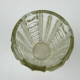 Old glass vase, Czechoslovakia