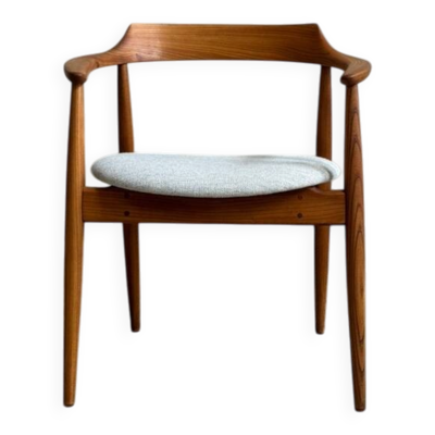 Fauteuil ST-750 par Arne Wahl Iversen pour Niels Eilersen, Danemark