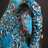 Ceramic cruche foam Vallauris 1960s