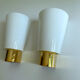 Pair Vintage Wall Lamp Limburg, Golden Brass Glass, 70s