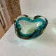 Ashtray vintage murano glass pocket 1950/1970