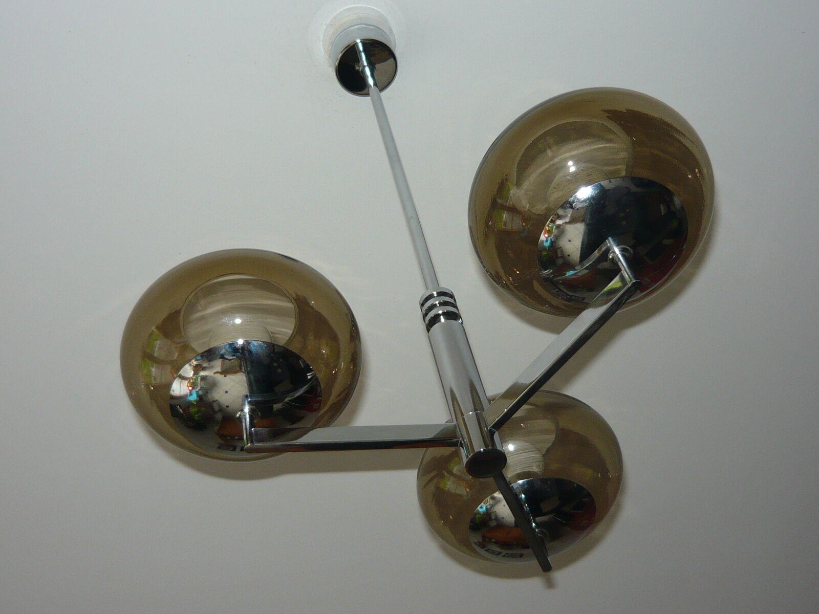 Lustre de la maison Sciolari  1970 3 feux