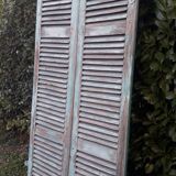 Paire de volets à persiennes H220xL120cm
