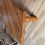 Pierre Chapo T22 "Eye" coffee table – Solid elm – 1986 – Atelier Seltz