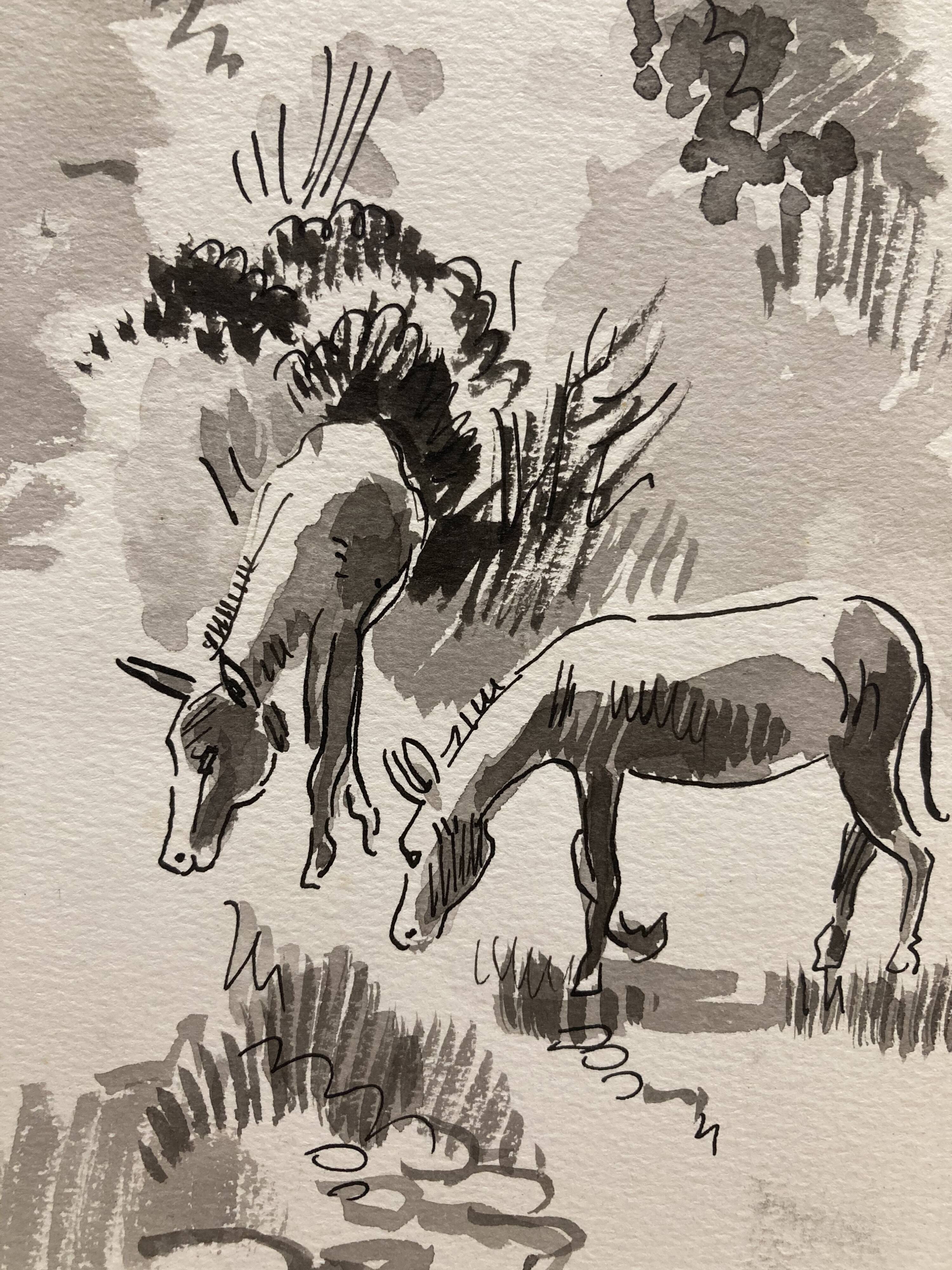 Aquarelle vintage