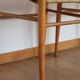 Pair of Scandinavian straw chairs