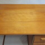 Children's desk in wood and metal 1950