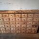 Trade cabinet with drawers