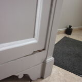 2-body old painted wooden buffet