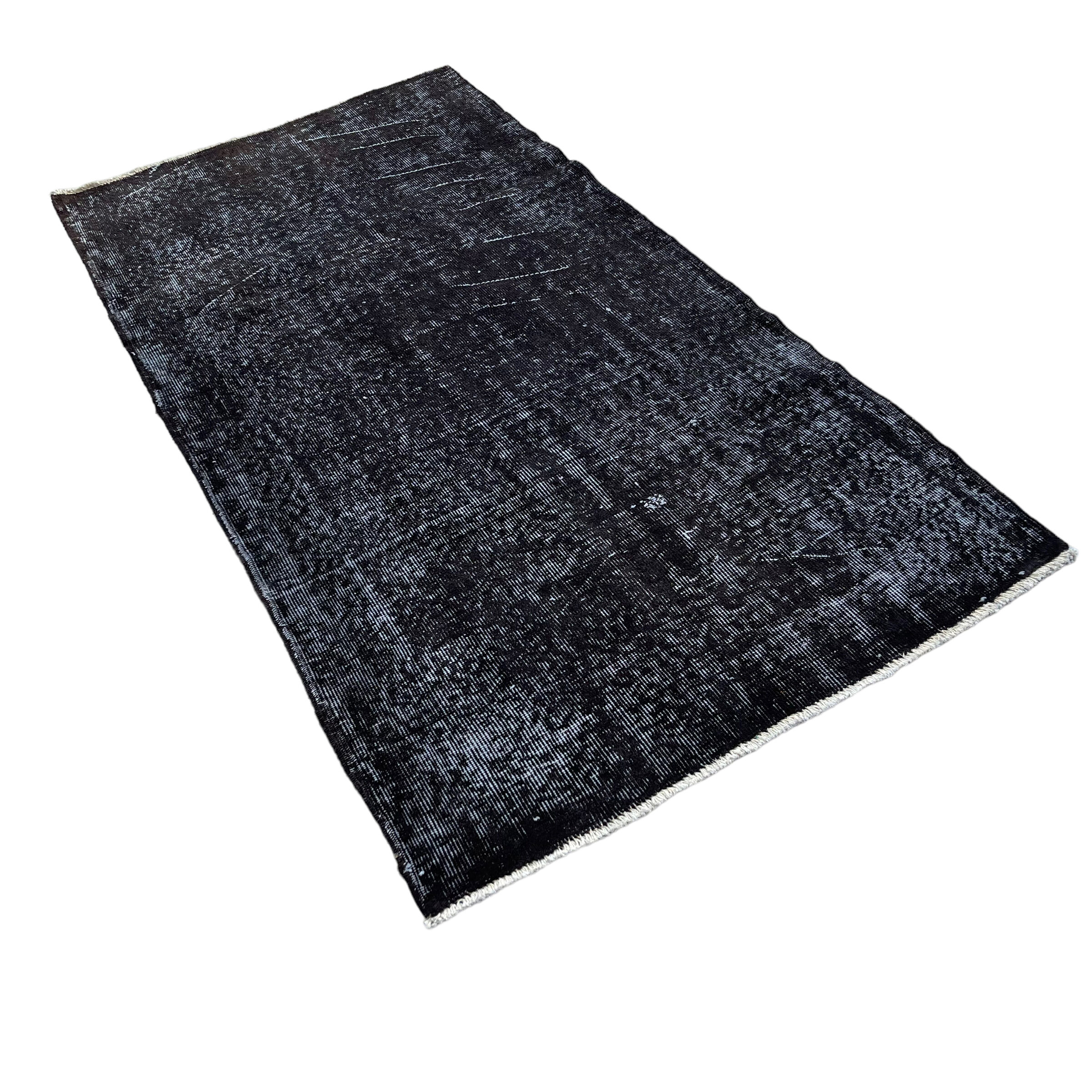 Vintage distressed turkish rug , 200 x 100 cm