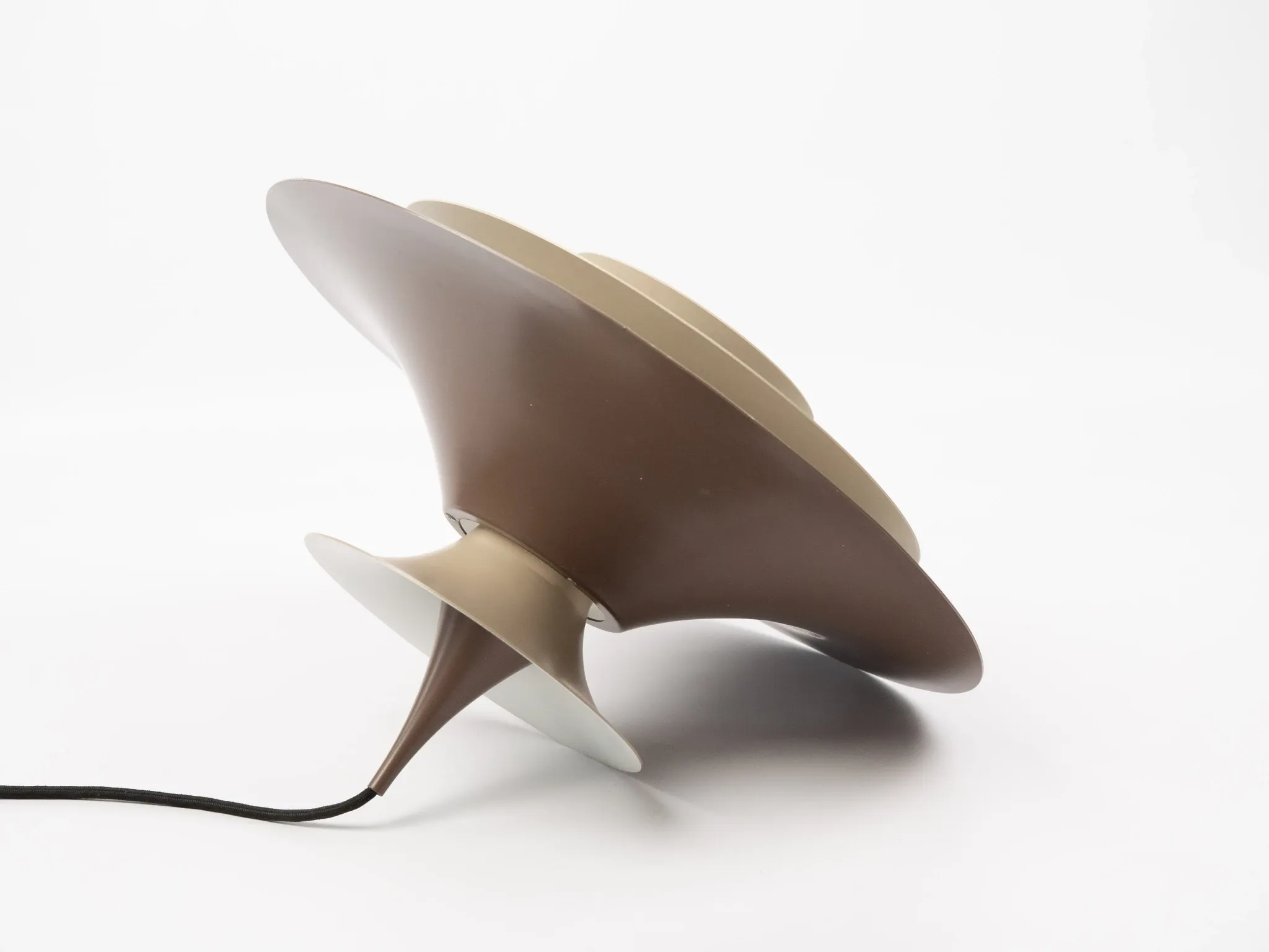 Danish vintage Radius pendant lamp by Erik Balslev, Fog og Morup, 1977