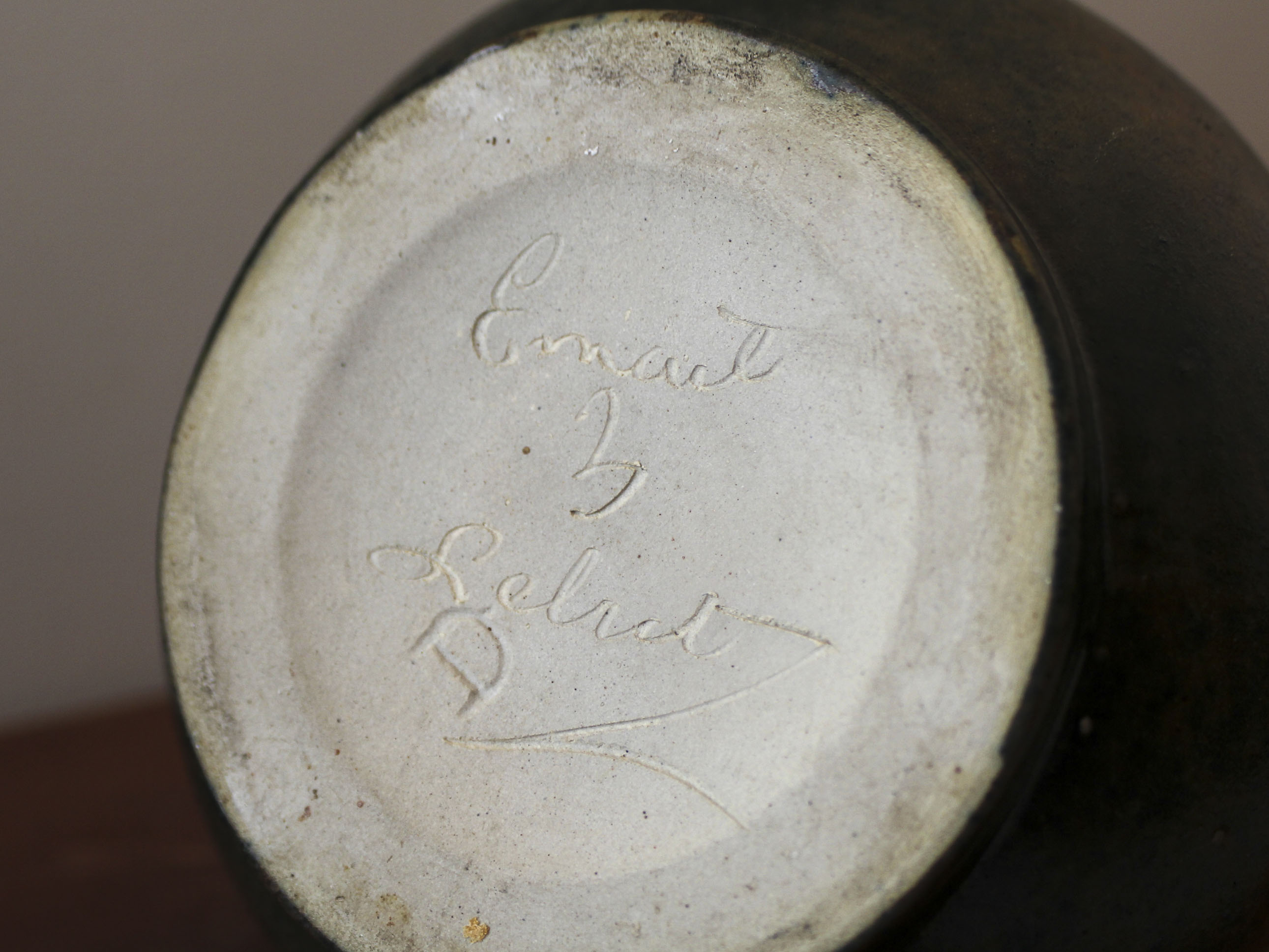 Vase par Alfred Lebret Poterie des Ligers années 30