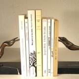 Serre - livres art deco bronze sur marbre