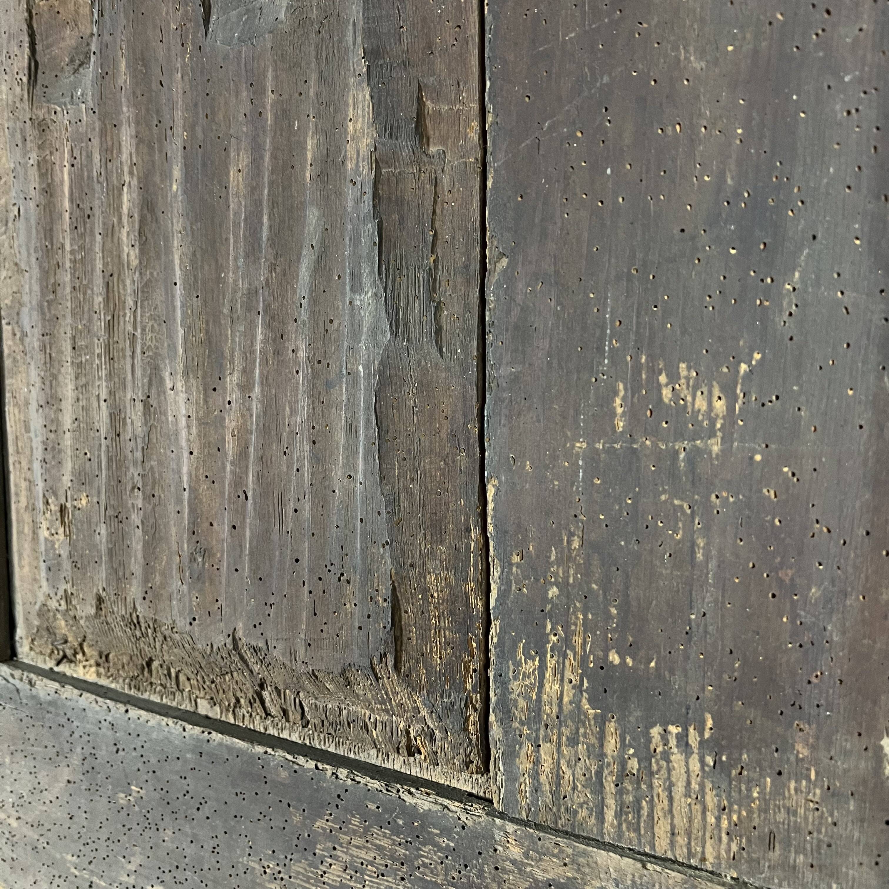 Stipo Monetiere, Piedmont 17th century cabinet with 8 drawers, in walnut, Italy