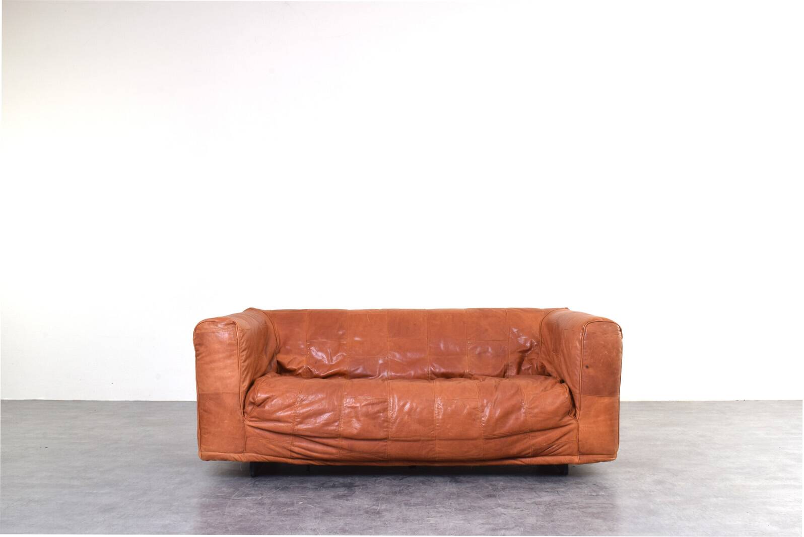 Leather Sofa Model Klippan by Noboru Nakamura for Ikea, 1980s.