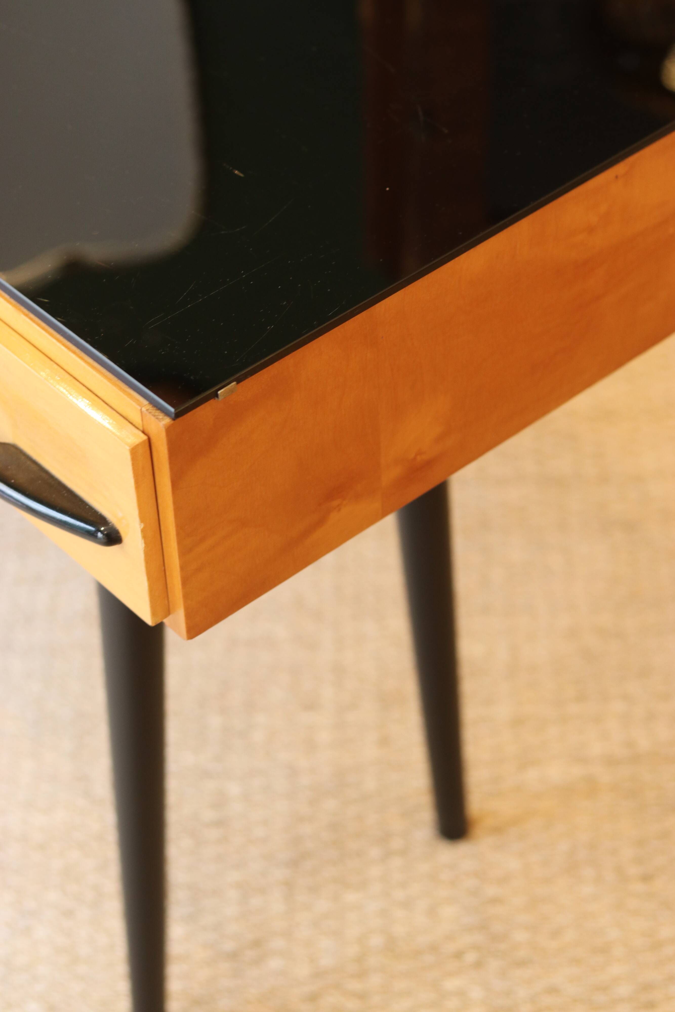 Desk/console design by Mojmír Požár for UP Závody, 1960s