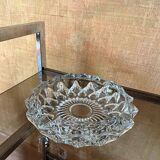 Grand cendrier vintage en cristal taillé – Années 60/70