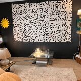 Contemporary carpet hemp abstract prints 281 x 185