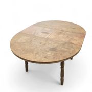 A slightly weathered Windsor wheelback dining set (7) by Oirschotse Meubelindustrie 1950s